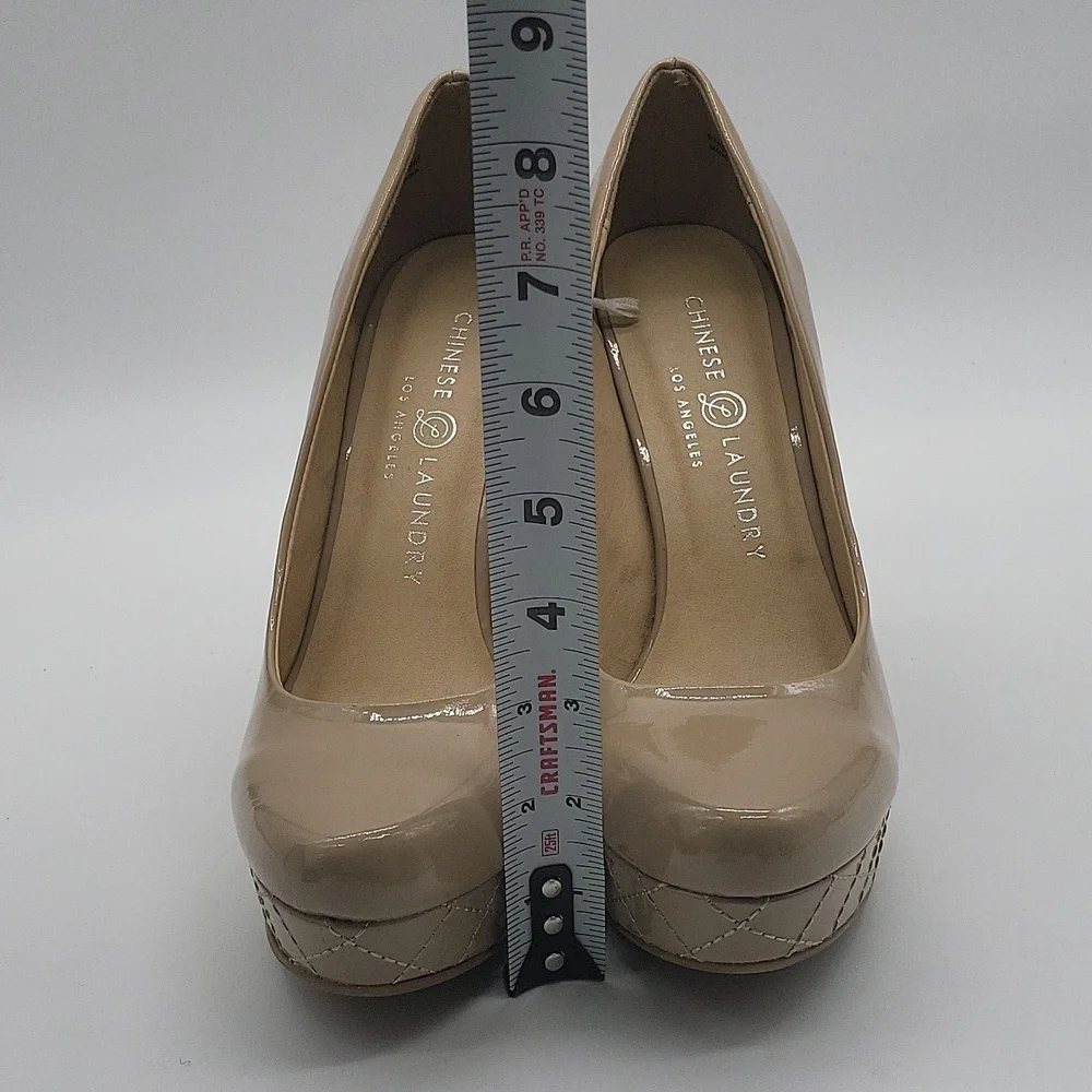 798- Chinese Laundry Platforms Heels Size 8 M - Picture 4 of 9